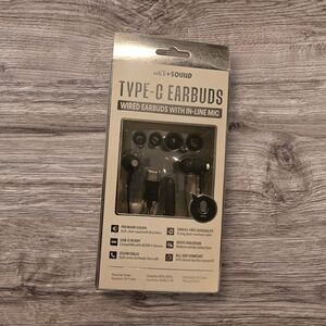 Type-C Wired Earbuds with In-Line Mic